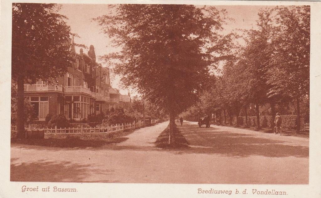 bussum- brediusweg, Ophalen of Verzenden, Voor 1920, Noord-Holland