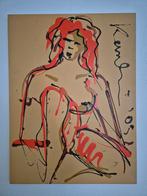 Schilderij van Jacob Kanbier (incl. certificaat), Antiek en Kunst, Ophalen