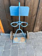 Flessenkar cillinderwagen  voor kleine flessen 2 x 10 Ltr, Ophalen, Zo goed als nieuw, X, Minder dan 60 liter