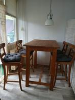 Mooie massief grenen bartafel, Ophalen, Gebruikt