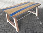 Epoxy riviertafel, Huis en Inrichting, Tafels | Eettafels, Ophalen, 50 tot 100 cm, 150 tot 200 cm, Vier personen