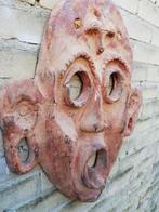 Masker. Terra-cotta. Tanzania? 53/43 cm., Antiek en Kunst, Ophalen
