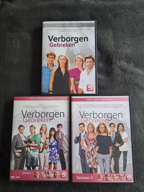 DVDDAGAANBIEDING 7 : Verborgen Gebreken Seizoen 1,2,3, Cd's en Dvd's, Dvd's | Tv en Series, Zo goed als nieuw, Drama, Vanaf 16 jaar