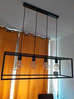 Hanglamp met 4 grote lampen, Huis en Inrichting, Lampen | Hanglampen, Ophalen, Zo goed als nieuw
