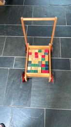 Loopkar, Kinderen en Baby's, Speelgoed | Houten speelgoed, Ophalen of Verzenden, Gebruikt, Duw- of Trekspeelgoed