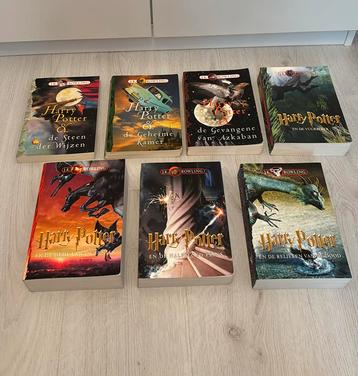 Complete set: Harry Potter – 7 boeken van J.K. Rowling beschikbaar voor biedingen