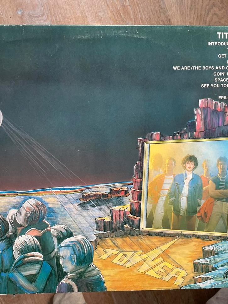 Tower - Titan LP - 1982, Cd's en Dvd's, Vinyl | Rock, Gebruikt, 12 inch, Ophalen of Verzenden
