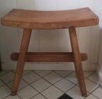 Teakhouten kruk, Ophalen, Hout