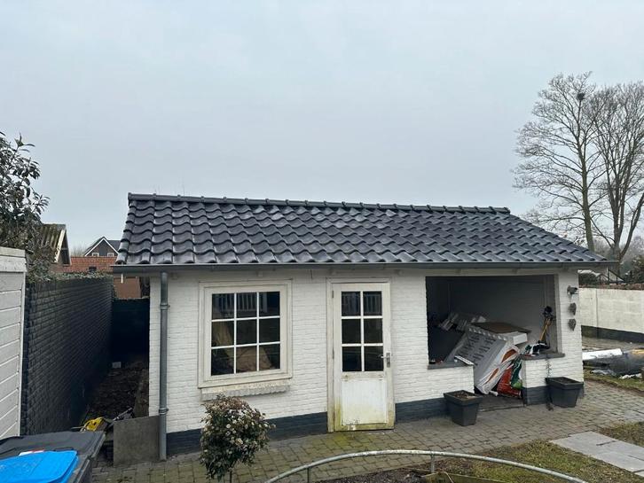 Gratis dakpannen afhalen en ophalen z.g.a.n., Doe-het-zelf en Verbouw, Dakpannen en Dakbedekking, Zo goed als nieuw, Dakpannen