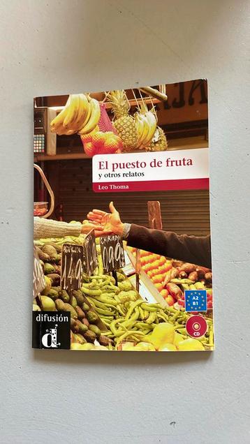 El puesto de fruta beschikbaar voor biedingen