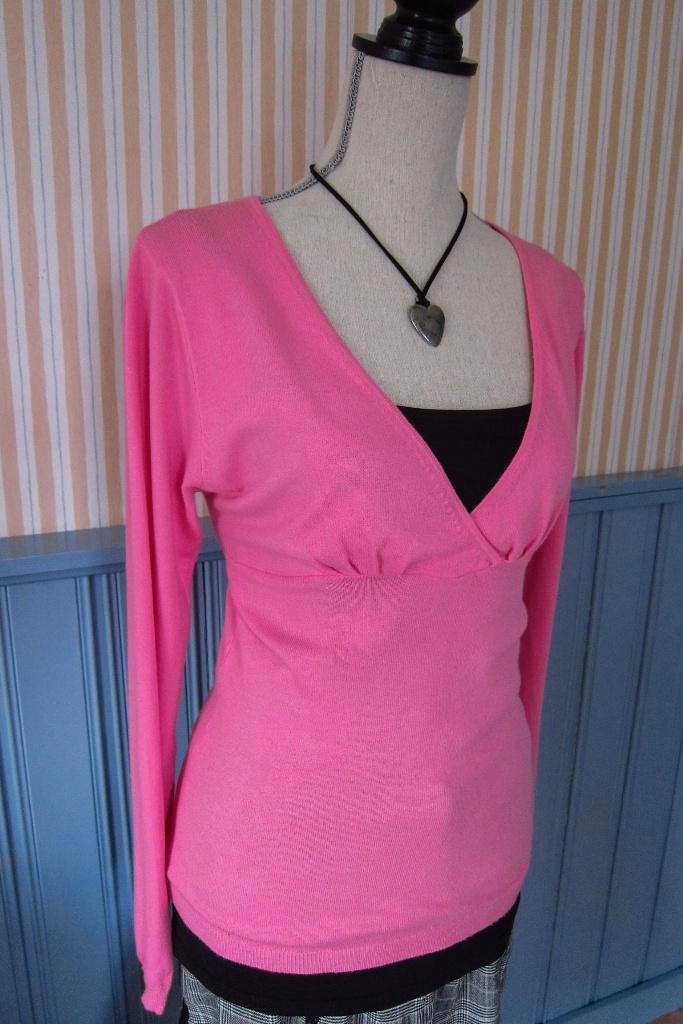 frisse roze top van Just woman (deels zijde) maat 36, Kleding | Dames, Tops, Zo goed als nieuw, Maat 36 (S), Roze, Lange mouw