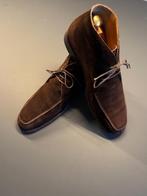 GREVE suède veterboots, maat 9,5 (43,5), Bruin, Boots, Ophalen of Verzenden, Gedragen