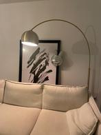 Booglamp Goud Loods 5, Huis en Inrichting, Lampen | Vloerlampen, Ophalen, Zo goed als nieuw, Metaal, 150 tot 200 cm