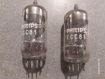 Te koop Philips Miniwatt ECC81 12AT7 NOS. beschikbaar voor biedingen