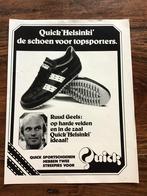 Voetbal reklame Quick Ruud Geels 1979 Helsinki, Verzamelen, Ophalen of Verzenden, Gebruikt, Ajax
