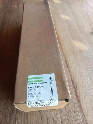spaanplaatschroeven 6*200 mm en andere maten beschikbaar voor biedingen