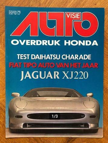 Honda Legend rij-impressie: overdruk uit Autovisie 25 1988 beschikbaar voor biedingen