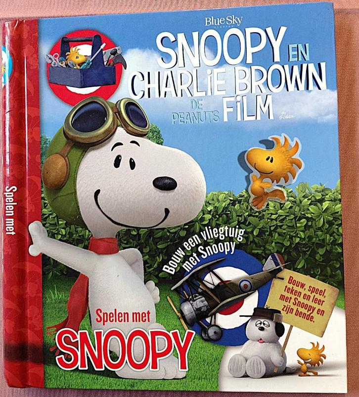 Spelen met Snoopy Snoopy en Charlie Brown de Peanuts film, Boeken, Hobby en Vrije tijd, Zo goed als nieuw, Overige onderwerpen