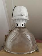 Twee grote industriele lampen, Huis en Inrichting, Lampen | Hanglampen, Ophalen, Zo goed als nieuw, Minder dan 50 cm