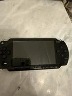 Zwarte PSP Slim -, Spelcomputers en Games, Spelcomputers | Sony PSP, Ophalen of Verzenden, Gebruikt, Zwart, PSP Slim