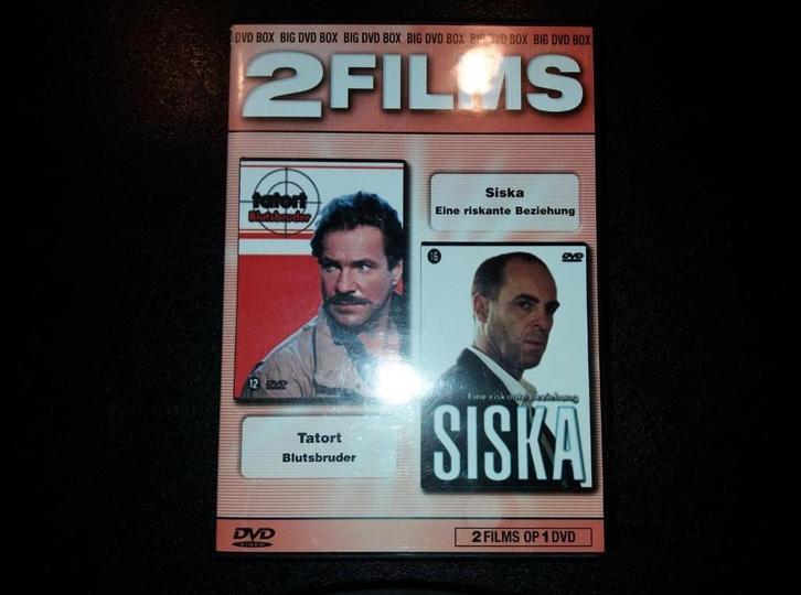 2 Films op 1 dvd, Tatort en Siska!, Cd's en Dvd's, Dvd's | Tv en Series, Gebruikt, Overige genres, Vanaf 16 jaar, Ophalen of Verzenden
