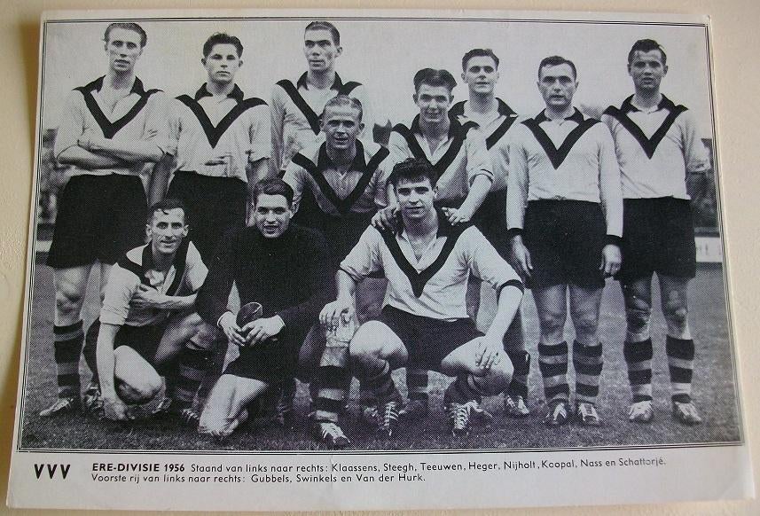 Foto voetbalclub VVV Venlo 1956, Verzamelen, Sportartikelen en Voetbal, Ophalen of Verzenden, Zo goed als nieuw, Overige binnenlandse clubs