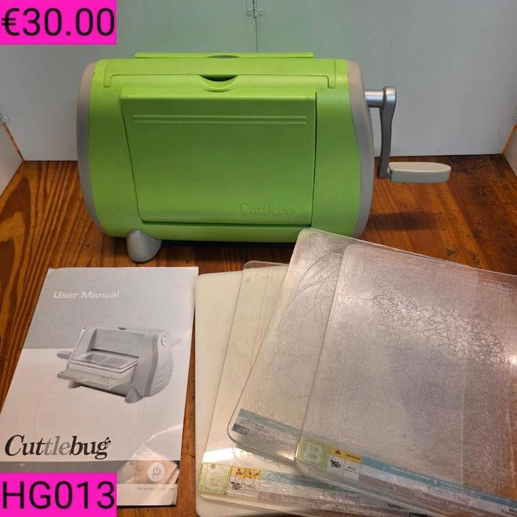 Cuttlebug, Hobby en Vrije tijd, Kaarten | Zelf maken, Zo goed als nieuw, Overige typen, Overige thema's, Ophalen of Verzenden