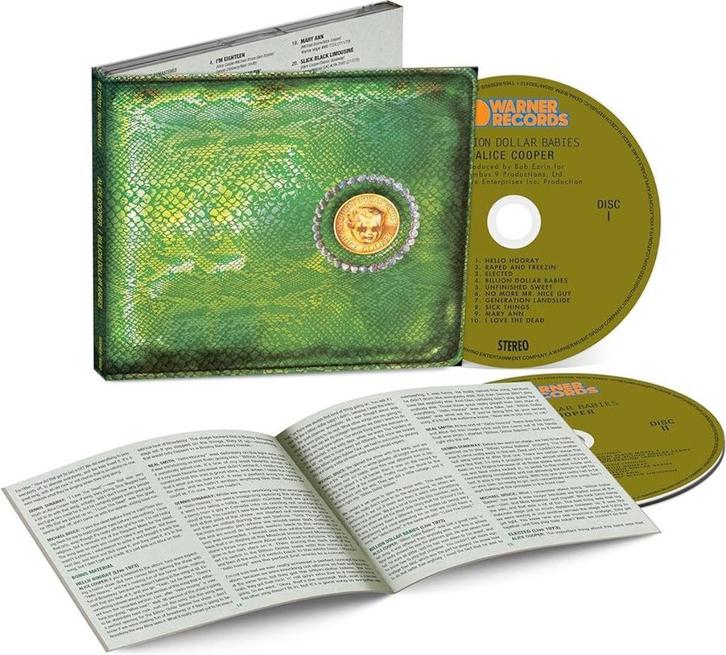 Alice Cooper ‎– Billion Dollar Babies 2024 2CD= sealed, Cd's en Dvd's, Cd's | Hardrock en Metal, Nieuw in verpakking, Ophalen of Verzenden