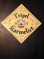 Tripel Karmeliet Reclamebord - Groot & Kunststof, Ophalen of Verzenden, Gebruikt, Reclamebord