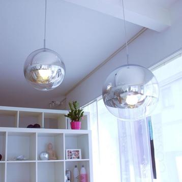 Exclusieve Moderne Design Led-Globe. Staal/Chroom/Glas.    beschikbaar voor biedingen