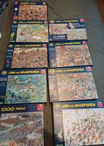 10x Jan van Haasteren Puzzels - 1000 Stukjes, Ophalen of Verzenden, 500 t/m 1500 stukjes, Zo goed als nieuw