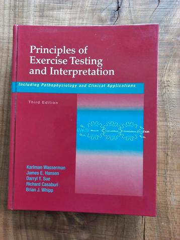 Principles of Exercise Testing and Interpretation beschikbaar voor biedingen