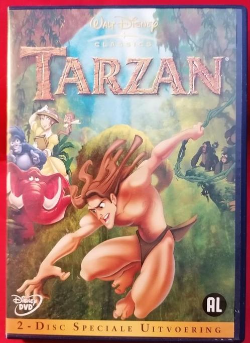DVD Disney,s Tarzan, Cd's en Dvd's, Dvd's | Kinderen en Jeugd, Gebruikt, Avontuur, Alle leeftijden, Ophalen of Verzenden