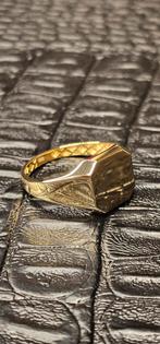 Prachtige zegelring 14karaat Goud, Heer, Nieuw, Ophalen of Verzenden, Goud