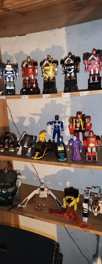 Power Rangers Actiefiguren Collectie beschikbaar voor biedingen
