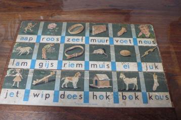 Oud leesplankje aap noot mies '50  beschikbaar voor biedingen