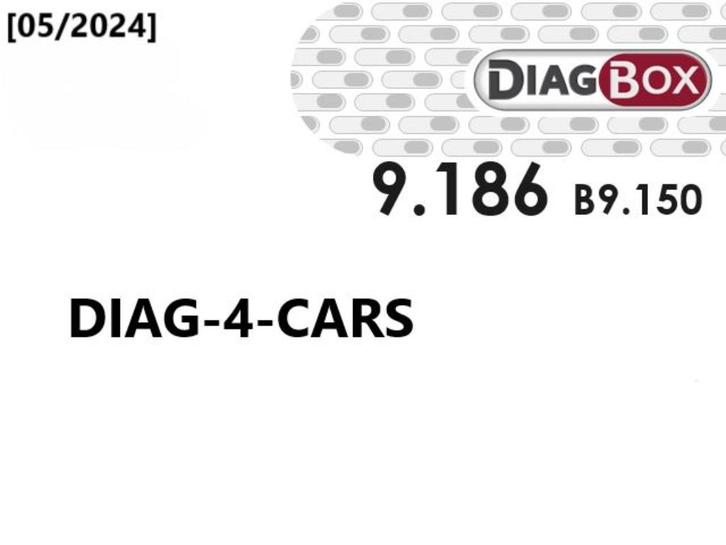 DIAGBOX LEXIA 9.186 05/2024 Peugeot Citroen DS Opel-Vauxhall, Auto diversen, Autogereedschap, Nieuw, Ophalen of Verzenden