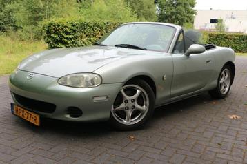 Mazda MX-5 1.6 SILVER BLUES  110PK //Nwe APK//Roestvrij// beschikbaar voor biedingen