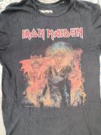 Iron Maiden shirt vintage maat m, Maat 48/50 (M), Zwart, Ophalen of Verzenden, Zo goed als nieuw