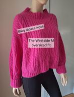 Roze The Westside trui M: zachte alpaca wol, oversized fit, Kleding | Dames, The Westside, Ophalen of Verzenden, Zo goed als nieuw