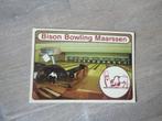 Maarssen, Bison bowling, interieur 1983, Verzenden, Ongelopen, Noord-Brabant