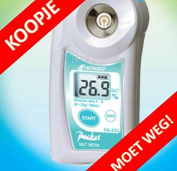 Atago PAL-ES3 digitale zoutmeter, NIEUW beschikbaar voor biedingen