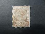 A03376: Straits Settlements QV 3 c CA, Ophalen of Verzenden