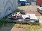 metalen  schuttingdelen, Tuin en Terras, Schuttingen, Ophalen, Minder dan 3 meter, IJzer, 1 tot 2 meter