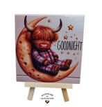 Nieuw Goodnight tegeltje in 2 maten, Verzenden, Nieuw