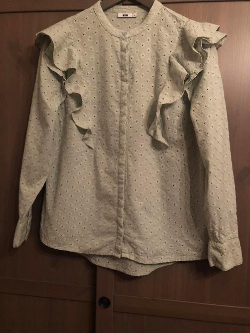 Prachtige blouse broderie van WE XL zachtgroen als NIEUW, Kleding | Dames, Blouses en Tunieken, Zo goed als nieuw, Maat 46/48 (XL) of groter