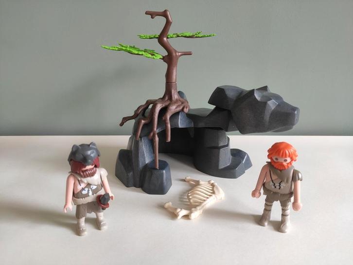 Playmobile Grotbewoners met beer - 5103, Kinderen en Baby's, Speelgoed | Playmobil, Zo goed als nieuw, Ophalen of Verzenden