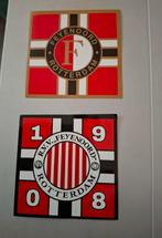 2 Stickers Feyenoord, Verzamelen, Ophalen of Verzenden, Nieuw, Feyenoord, Poster, Plaatje of Sticker