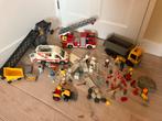 Partijtje playmobil, brandweer, ambulance en vrachtwagen, Ophalen of Verzenden, Gebruikt, Los playmobil