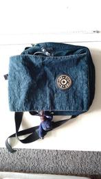 Kipling donkerblauwe rugtas rugzak tas met paars aapje, Ophalen of Verzenden, Kipling